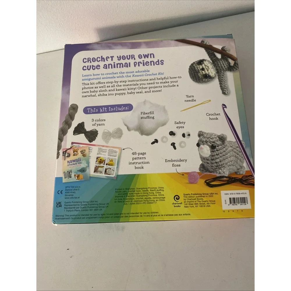 Kawaii Crochet Kit : Includes Everything You Need to Get Started - Animals
